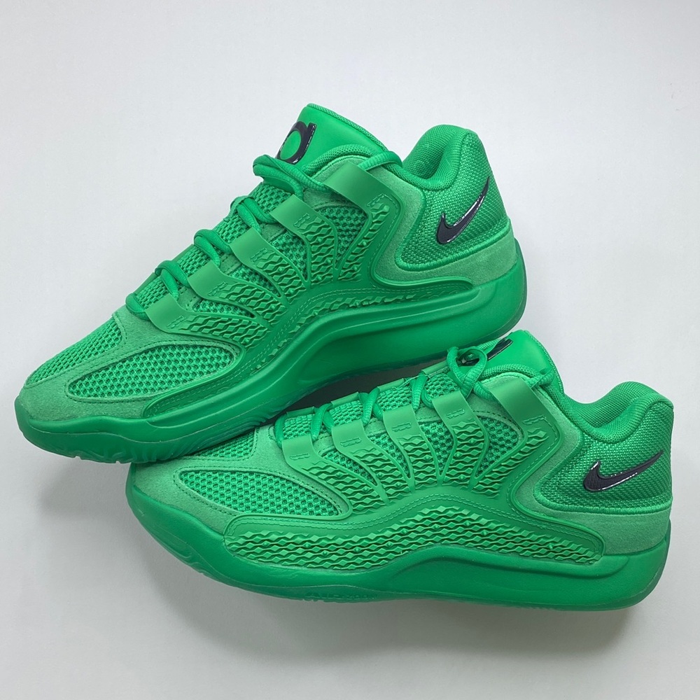 Nike KD18 GI Warning Label Sneakers Men’s Size 10 Stadium Green Black IU3108-300